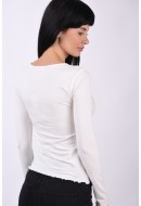 Bluza Dama Vero Moda Vmbarbara Midi Jrs Snow White